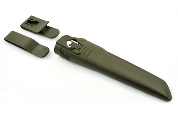 Нож Morakniv Bushcraft Forest (S) (зеленый; нержавеющая сталь)